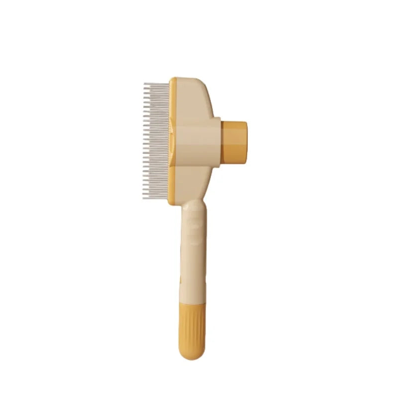 Self-Cleaning Dog Hair Brush – Gently Removes Loose Fur.